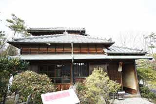 photo,material,free,landscape,picture,stock photo,Creative Commons,Meiji-mura Village Museum Rohan Kouda house [a snail hermitage], building of the Meiji, The Westernization, In the days of the deep red dew, Cultural heritage