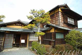 fotografia, materiale, libero il panorama, dipinga, fotografia di scorta,Meiji-mura Villaggio Museo Kinmochi Saionji un'altra casa, costruendo del Meiji, L'occidentalizzazione, Edificio di Giapponese-stile, Eredit culturale