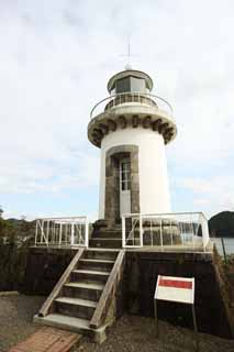 photo,material,free,landscape,picture,stock photo,Creative Commons,Meiji-mura Village Museum Shinagawa lighthouse, building of the Meiji, The Westernization, voyage, Cultural heritage