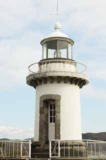 foto,tela,gratis,paisaje,fotografa,idea,Faro de Shinagawa del museo de pueblo de Meiji - mura, Construccin del Meiji, La occidentalizacin, Viaje, Herencia cultural