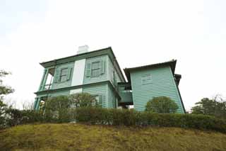 fotografia, materiale, libero il panorama, dipinga, fotografia di scorta,Meiji-mura Villaggio Museo Yamate, casa di Occidentale di Kobe, costruendo del Meiji, L'occidentalizzazione, Edificio di occidentale-stile, Eredit culturale