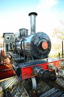 fotografia, materiale, libero il panorama, dipinga, fotografia di scorta,Meiji-mura Villaggio Museo vapore di ferrovia di Bisai locomotiva 1, vaporizzi locomotiva, L'occidentalizzazione, ferrovia, Eredit culturale