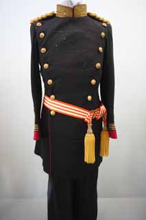 Foto, materiell, befreit, Landschaft, Bild, hat Foto auf Lager,Meiji-mura Village Museum militrische Uniform, Die Streitkrfte, Die Verwestlichung, Uniform, Kulturelles Erbe