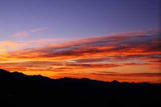 fotografia, materiale, libero il panorama, dipinga, fotografia di scorta,La mattina della montagna, ridgeline, Il bagliore di mattina, nube, colore