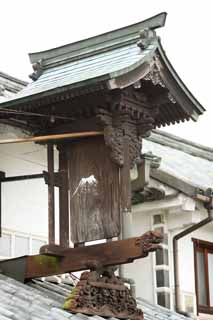 fotografia, materiale, libero il panorama, dipinga, fotografia di scorta,Cartello di Kurashiki, souvenir, Architettura di tradizione, cartello, il muro copr con tegole quadrate ed articolato con intonaco in rilievo