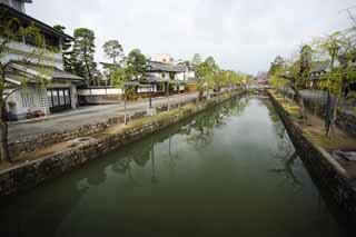 photo, la matire, libre, amnage, dcrivez, photo de la rserve,Kurashiki Kurashiki rivire, Culture traditionnelle, Architecture de la tradition, Japonais fait une culture, L'histoire