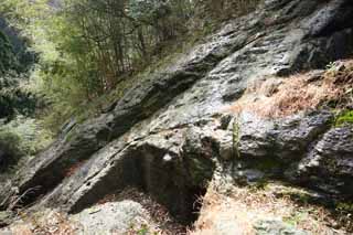 photo, la matire, libre, amnage, dcrivez, photo de la rserve,Un poison du rat arsenical de trace du village de l'Iwami-argent-mine, Escalier, Restes, La galerie, Somo